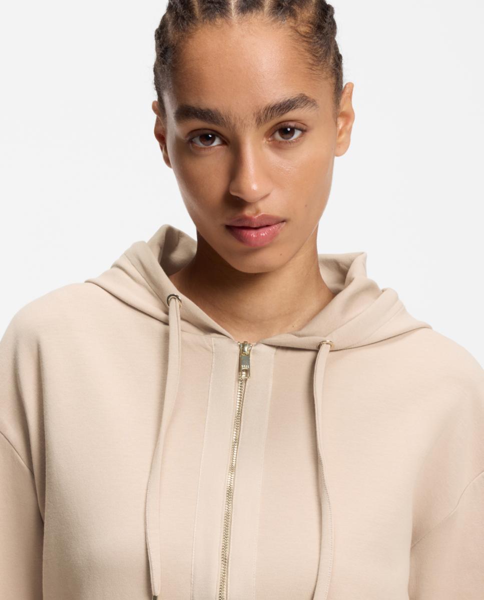 Sweatshirt Homewear de Algodão Rosa-2