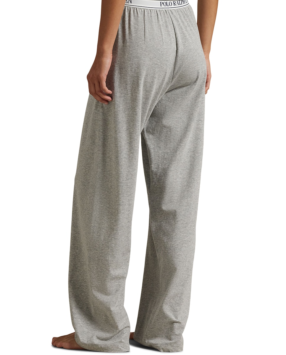 Calças de Pijama Lisas Cinzento-3