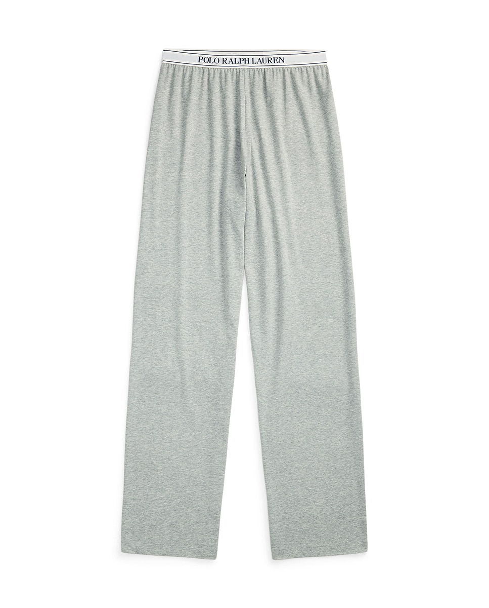 Calças de Pijama Lisas Cinzento-5
