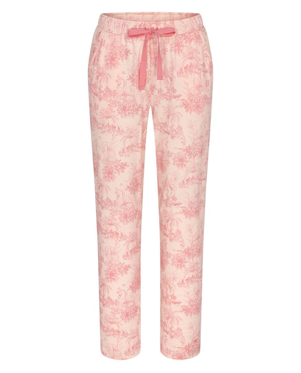 Calças de Malha 100% Algodão com Bolsos Rosa-claro-4