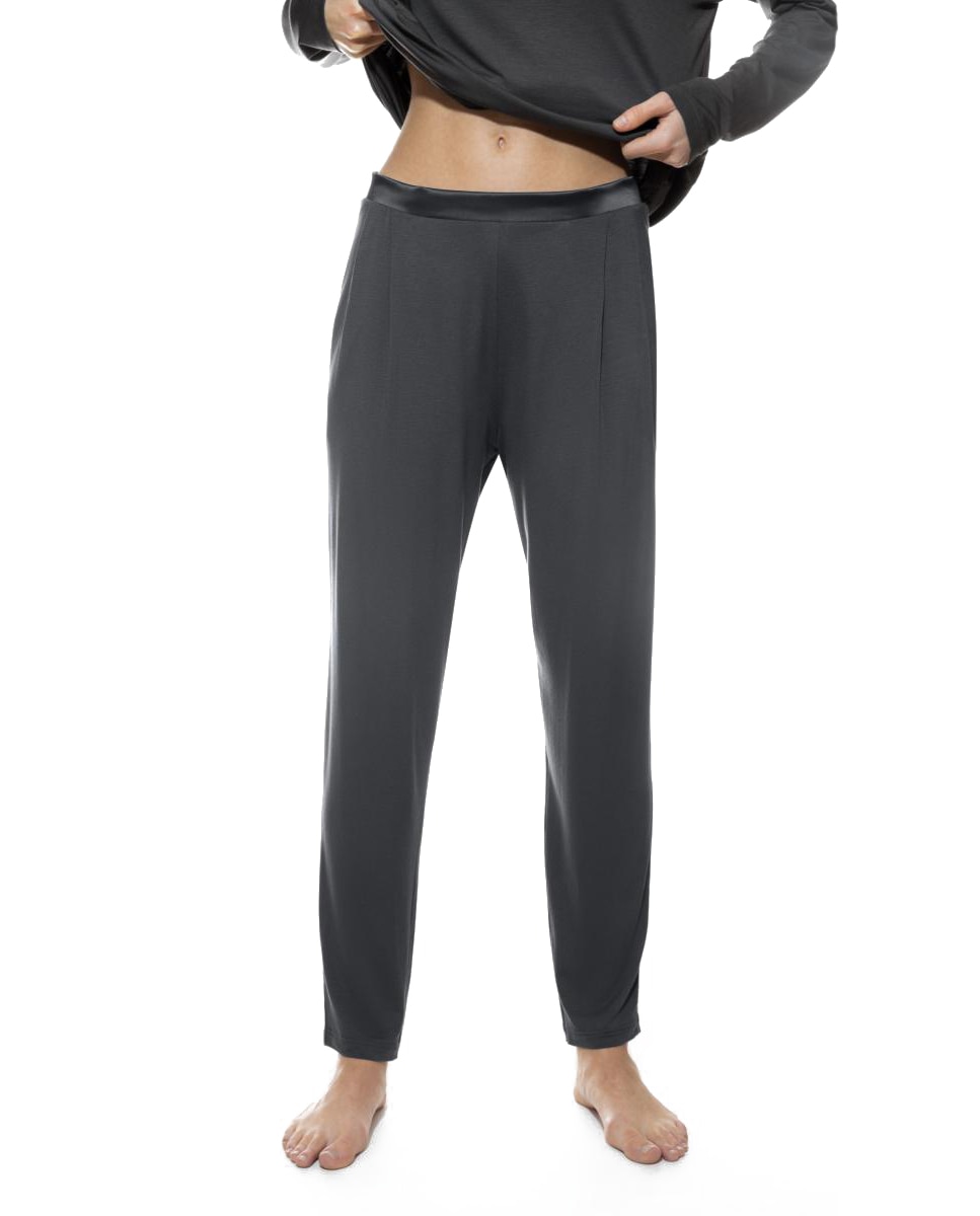 Imagem 0 de Calças Joggers de Pijama Pelo Tornozelo com Estampado