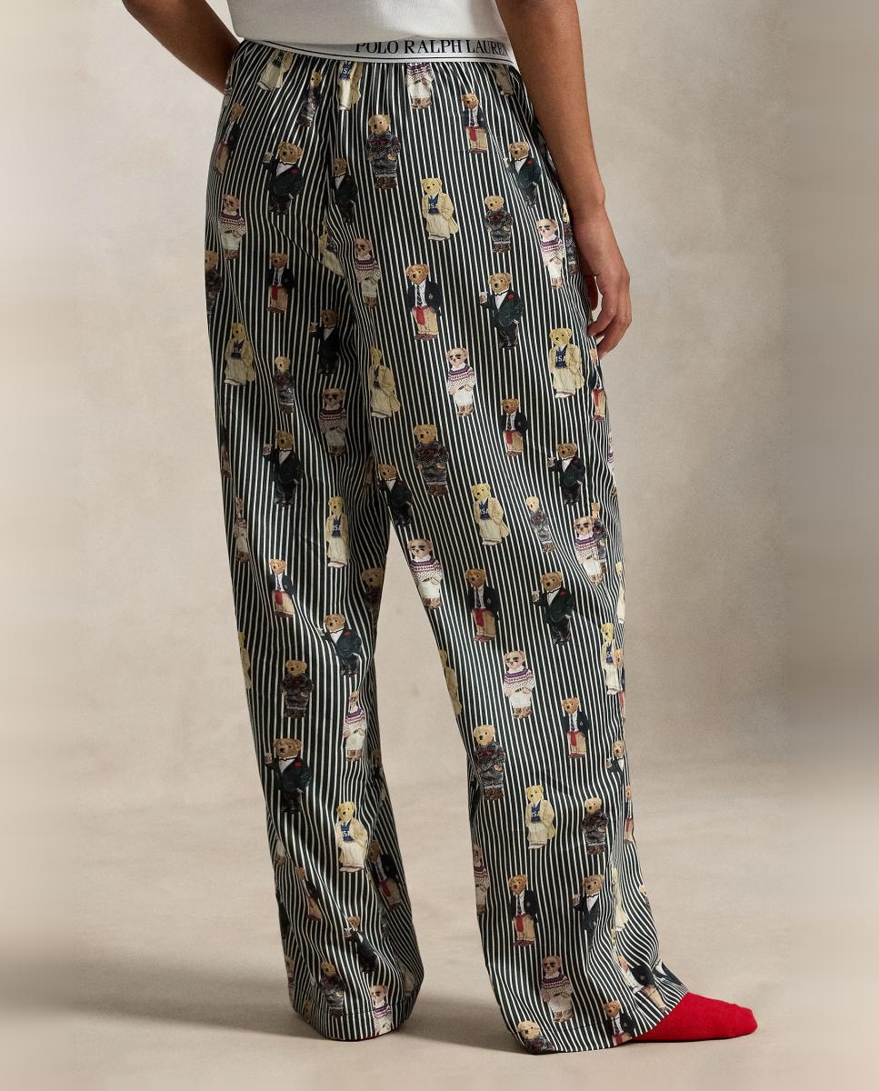 Imagen 2 de Pantalón de pijama de mujer Polo Bear - Polo Ralph Lauren - Verde oscuro Verde oscuro