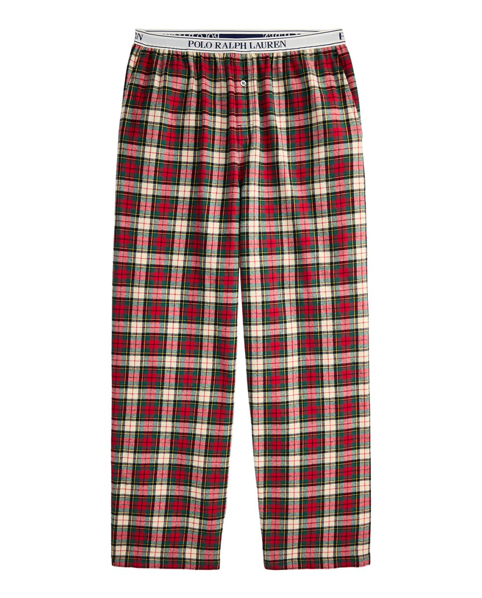Imagen 4 de Pantalón de pijama de mujer de franela - Polo Ralph Lauren - Beige Beige