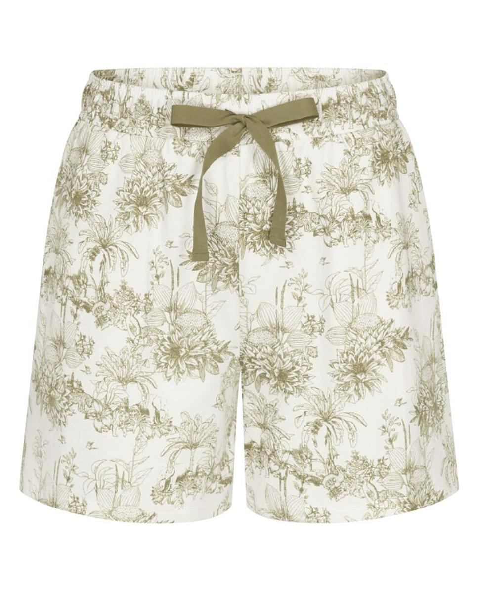 Calções de Malha 100% Algodão com Bolsos Verde-claro-4