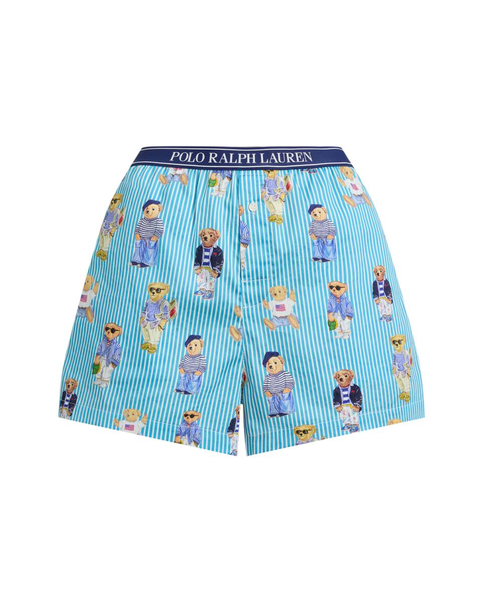 Boxers de Algodão Bear Azul-4