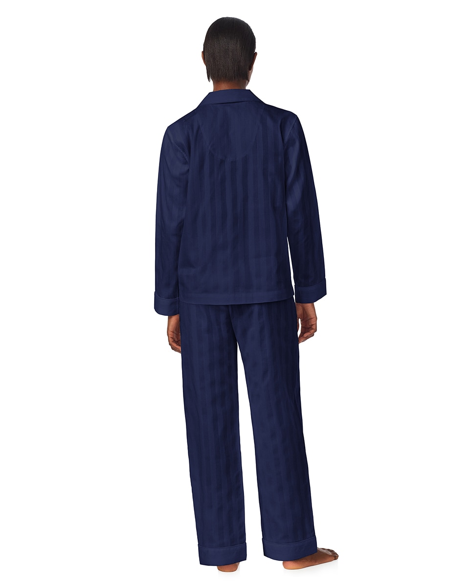 Pijama de mujer 100% algodón - Lauren Ralph Lauren - Azul marino Azul marino-2