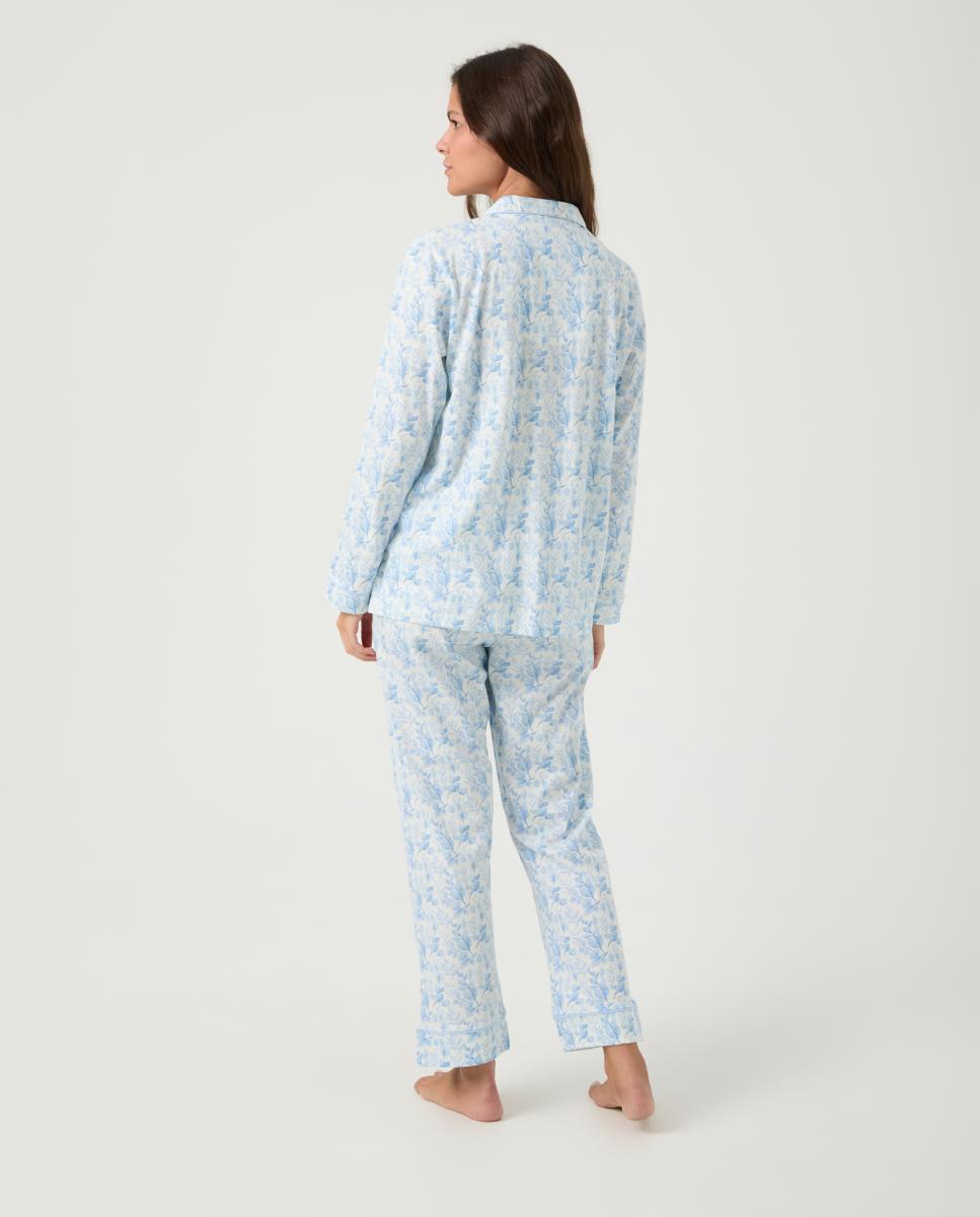 Pijama de Malha Branco-2