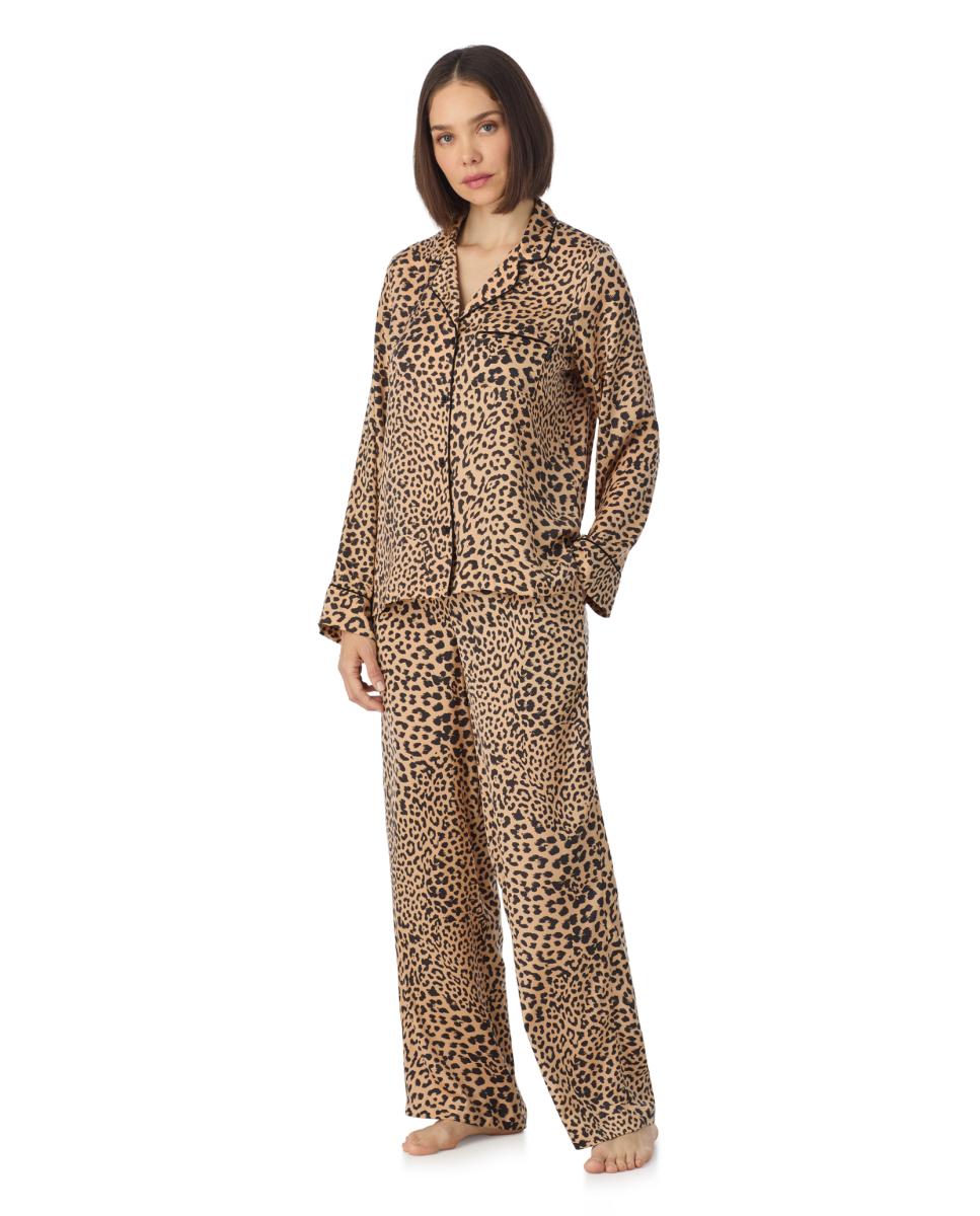 Pijama com Calças e Camisa Comprida Preto-2