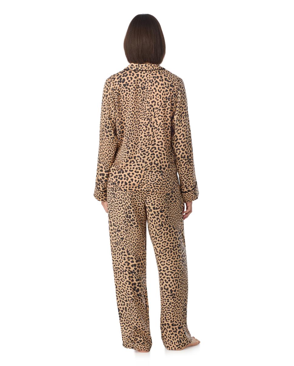 Pijama com Calças e Camisa Comprida Preto-3