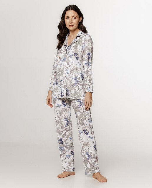 Imagen 0 de Pijama micromodal estampado de mujer