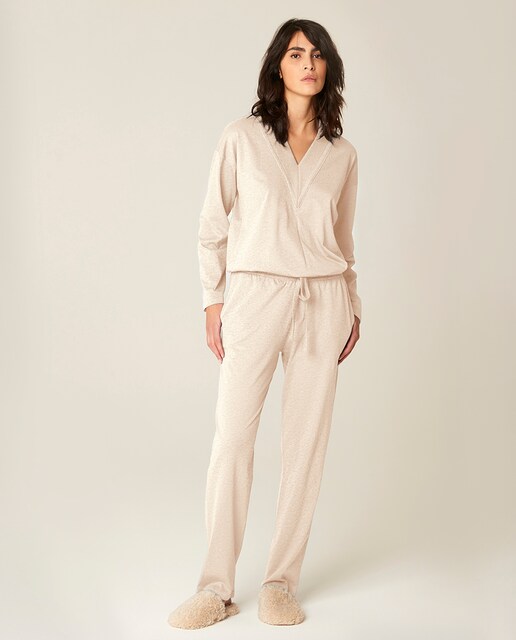 Imagem 0 de Pijama de Manga Comprida com Calças