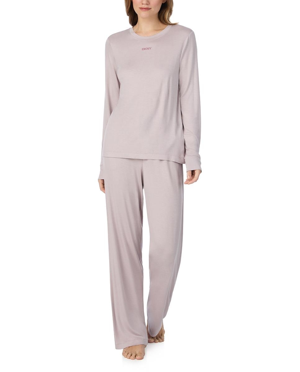 Pijama de Viscose Rosa-1