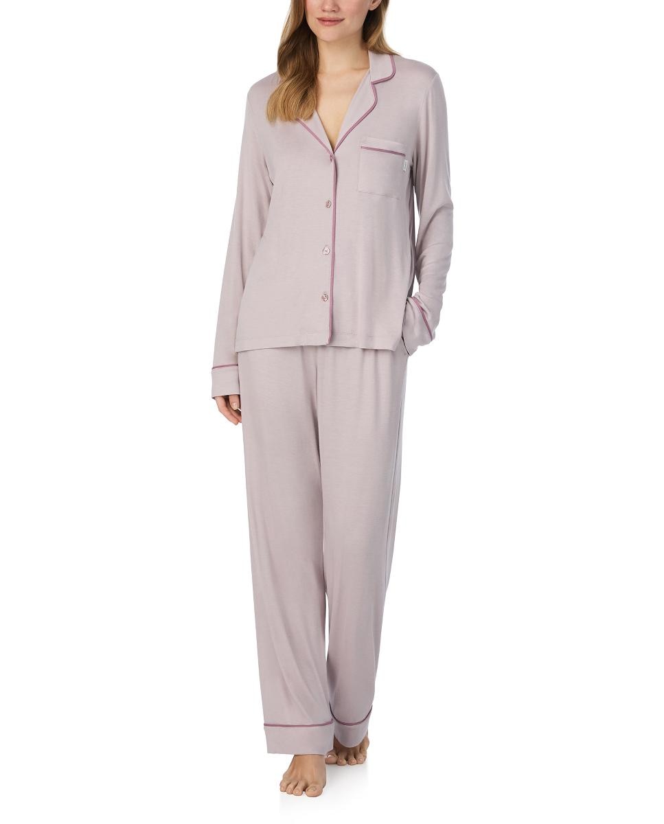 Pijama de Viscose Rosa-1