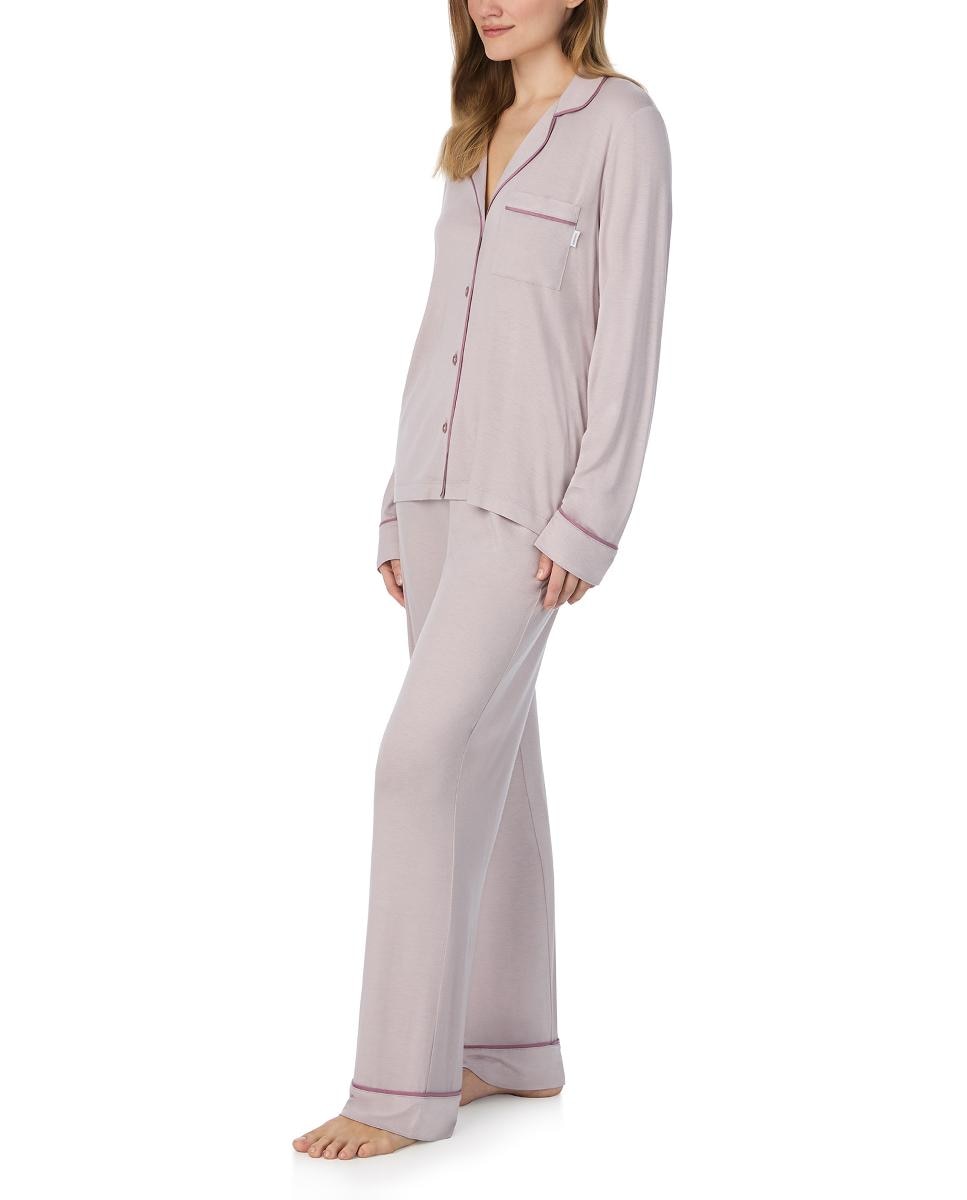 Pijama de Viscose Rosa-4