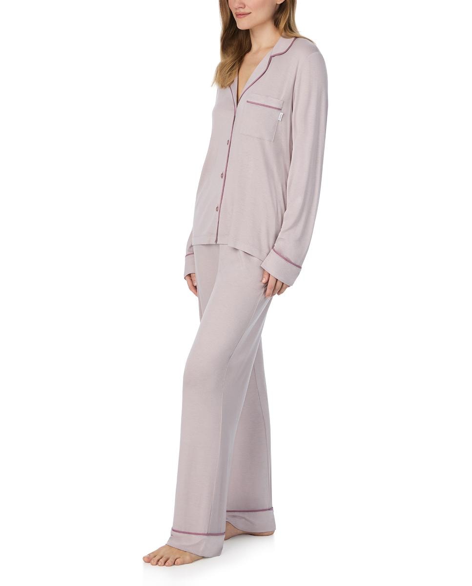 Pijama de Viscose Rosa-4