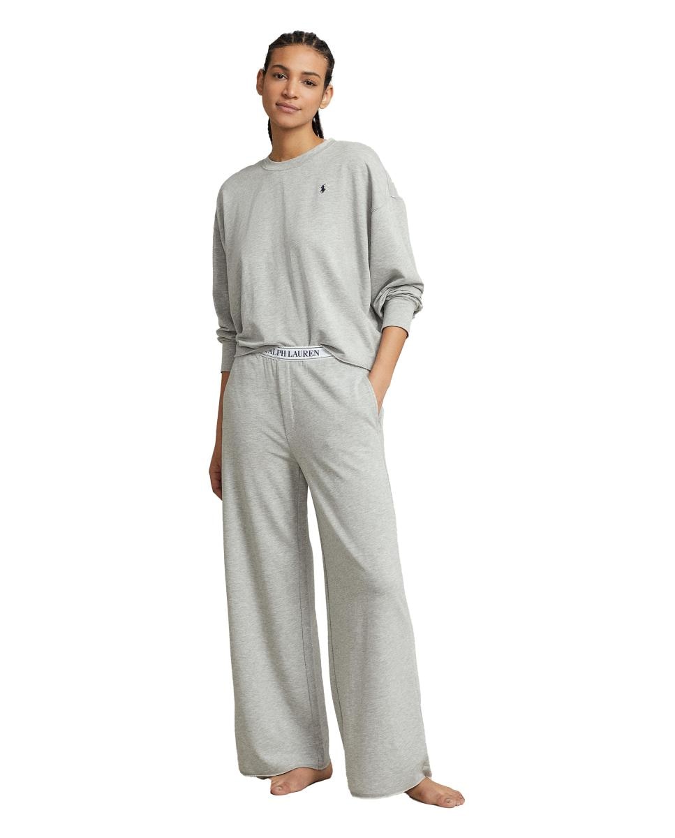 Imagem 0 de Pijama de Manga Comprida - Cinzento