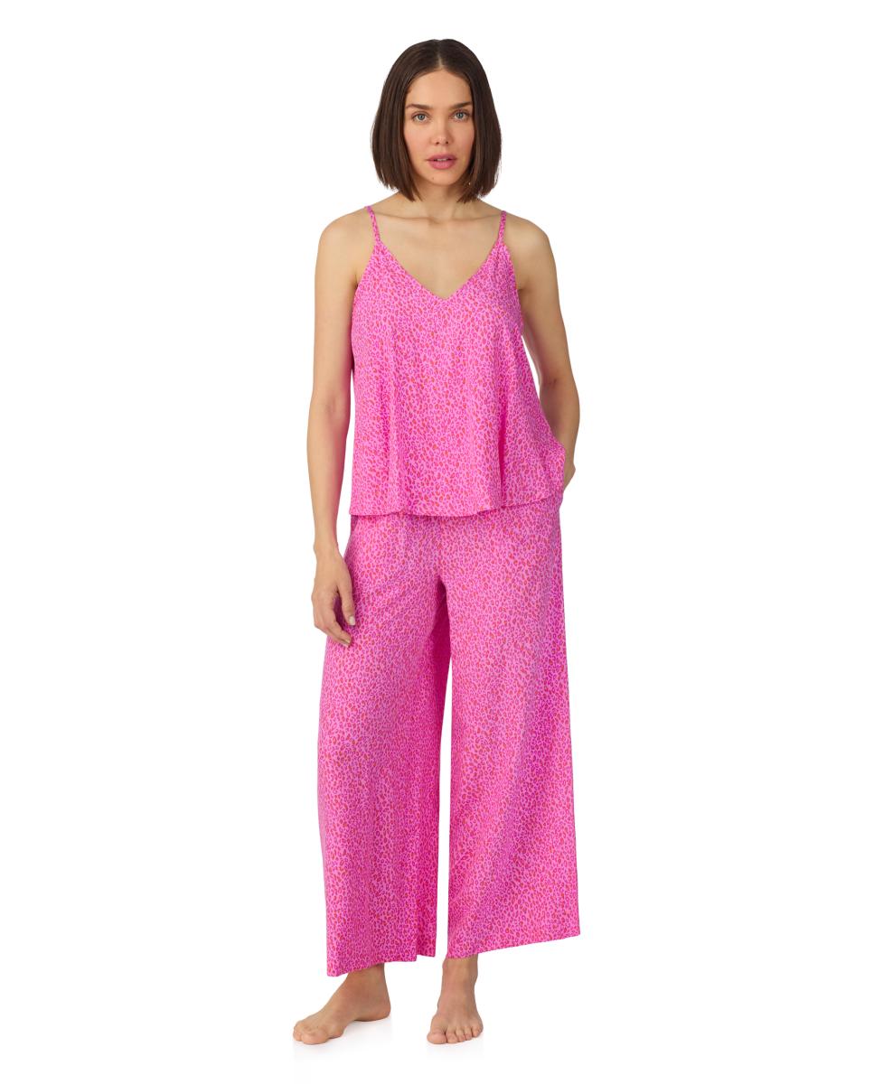 Pijama de Alças Rosa-3
