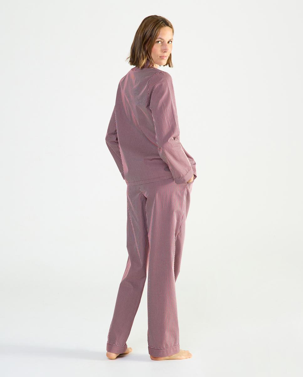 Pijama comprido azul de mulher Grená-2