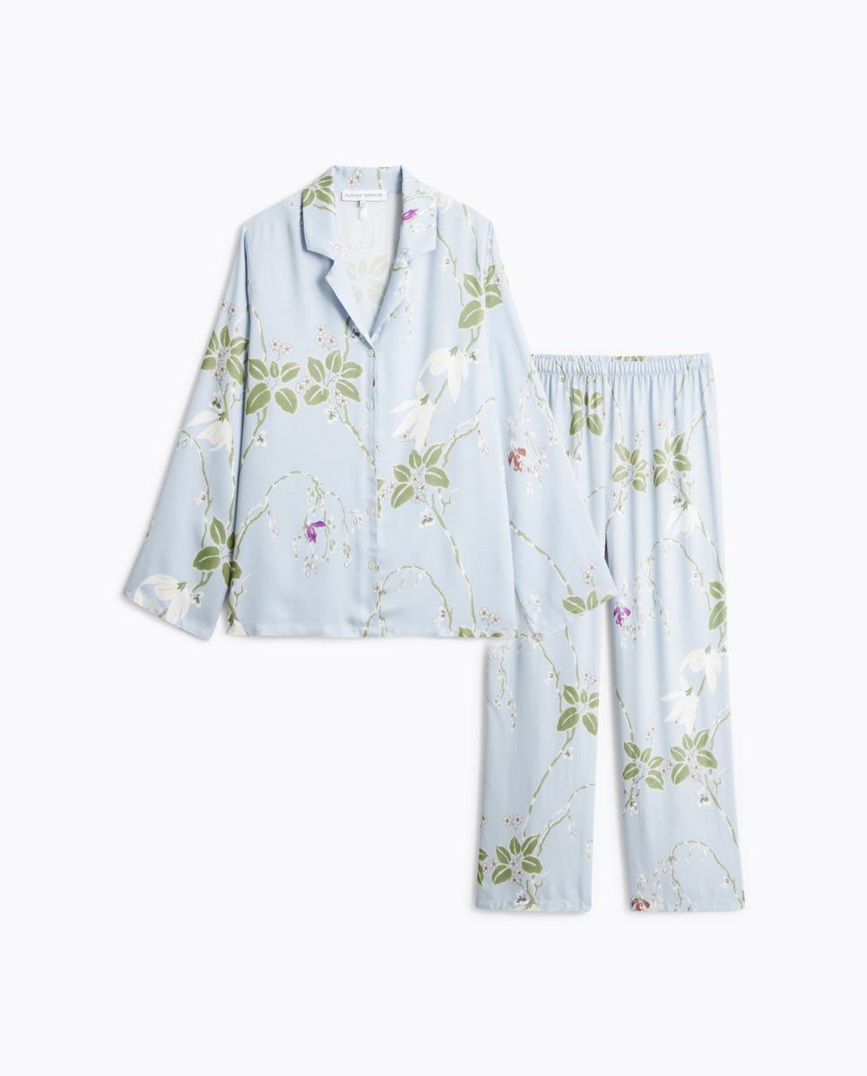 Pijama Estampado - Azul Azul-6