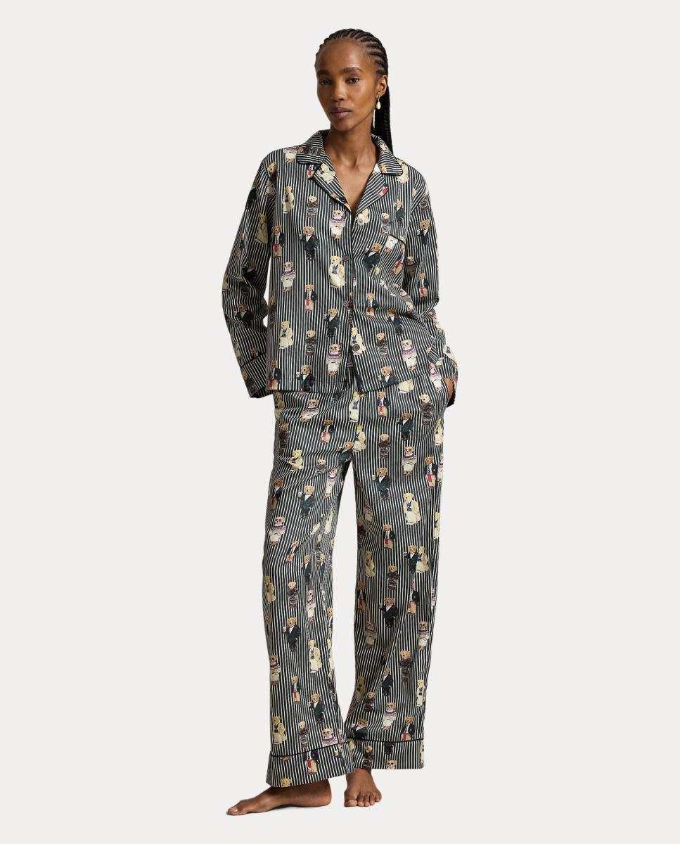 Imagen 1 de Pijama de mujer Madison Polo Bear Verde oscuro