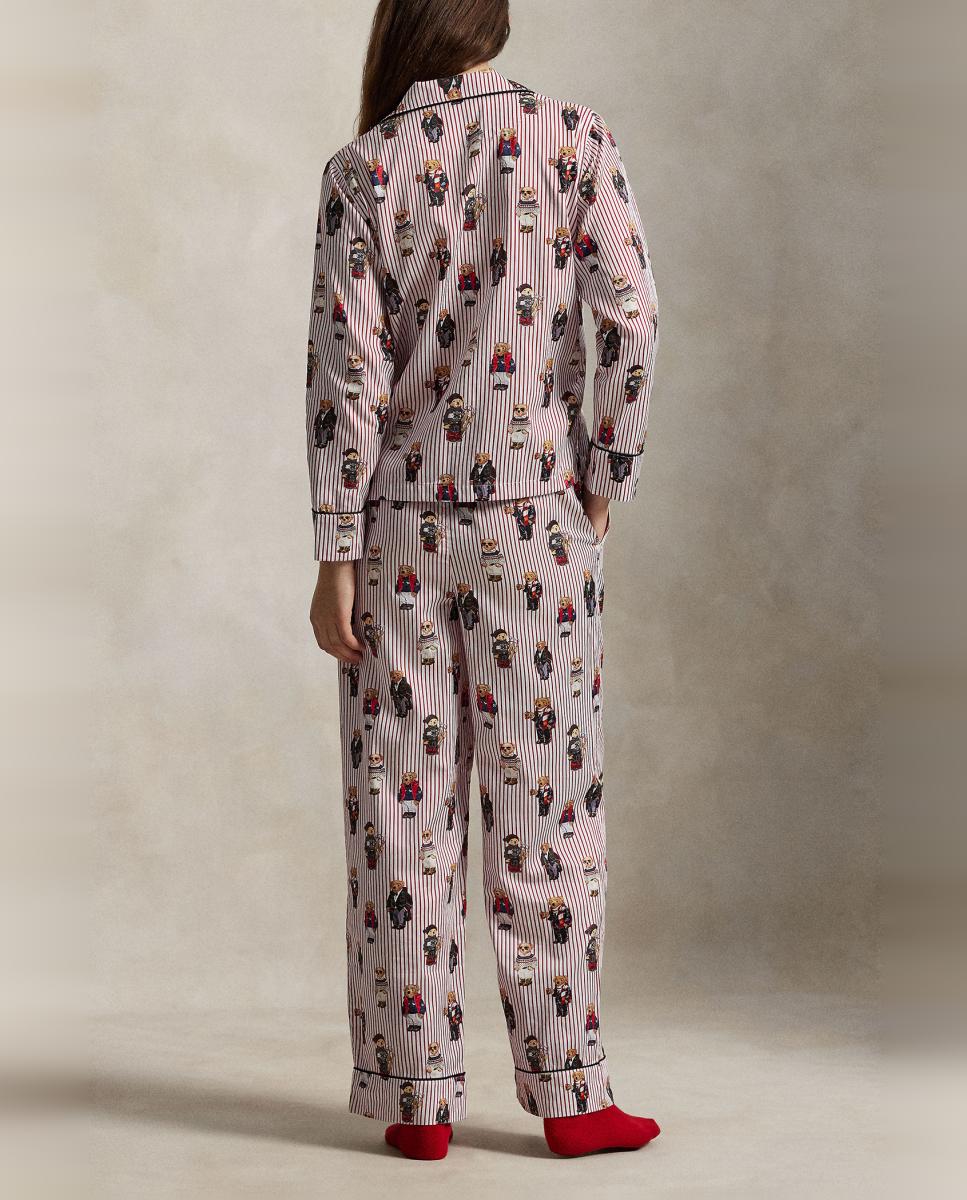 Pijama Madison Polo Bear Vermelho-2