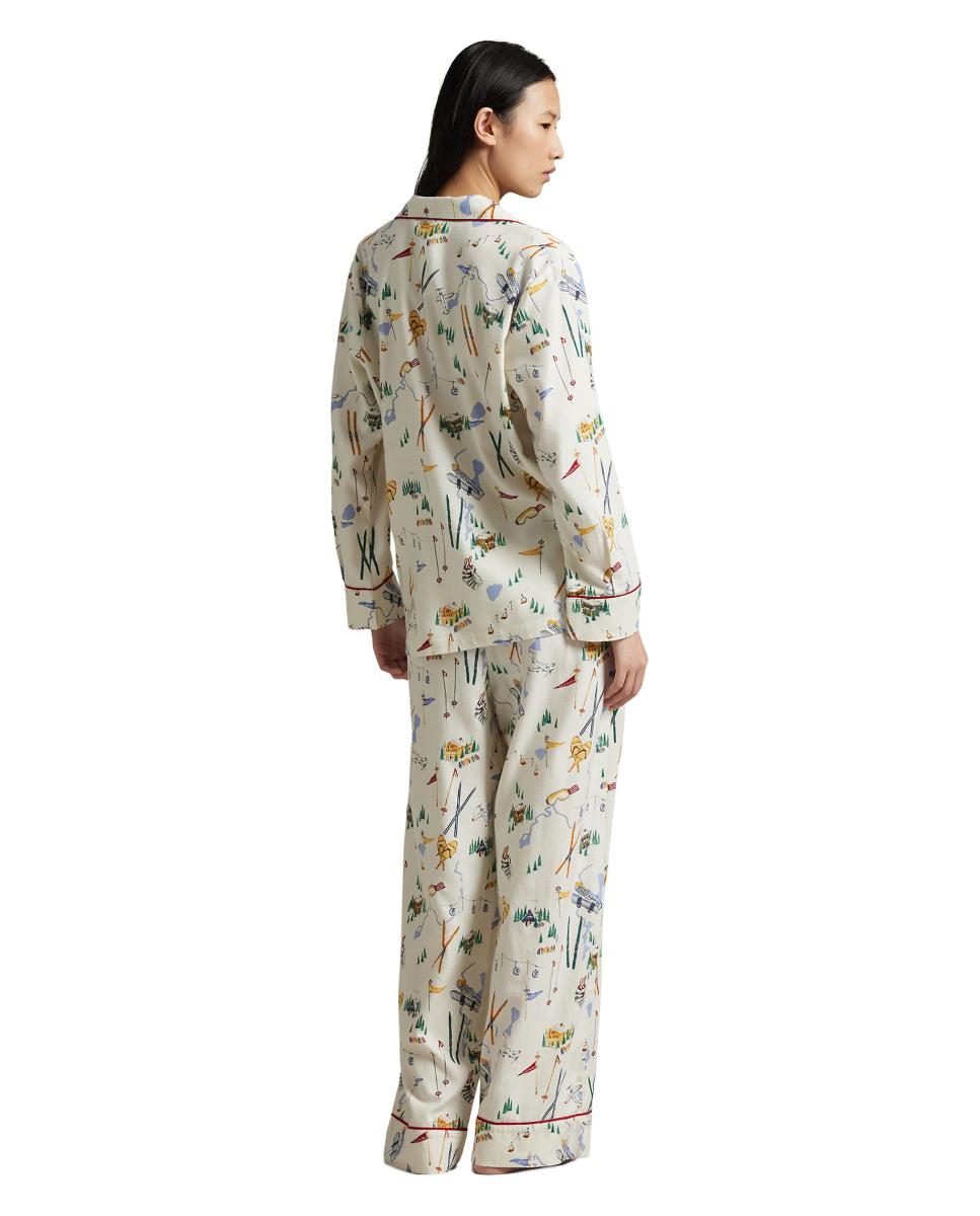 Imagen 2 de Pijama de mujer Madison estampado - Polo Ralph Lauren - Azul claro Azul claro