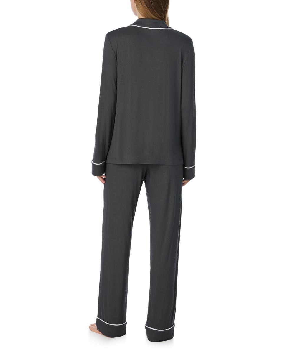 Pijama de mujer pantalón y manga larga - DKNY - Gris Gris-2