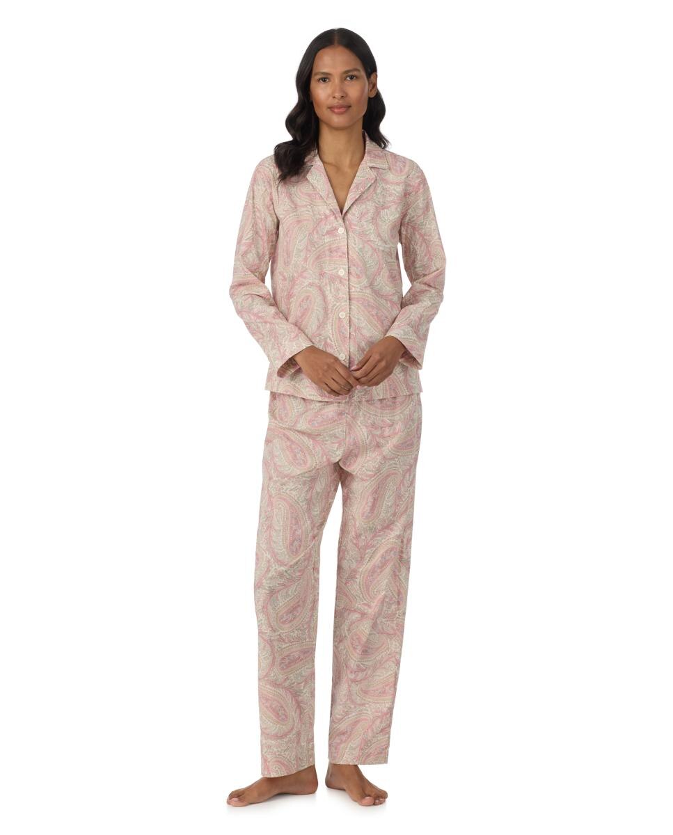 Imagen 0 de Pijama de mujer de algodón y viscosa Multicolor