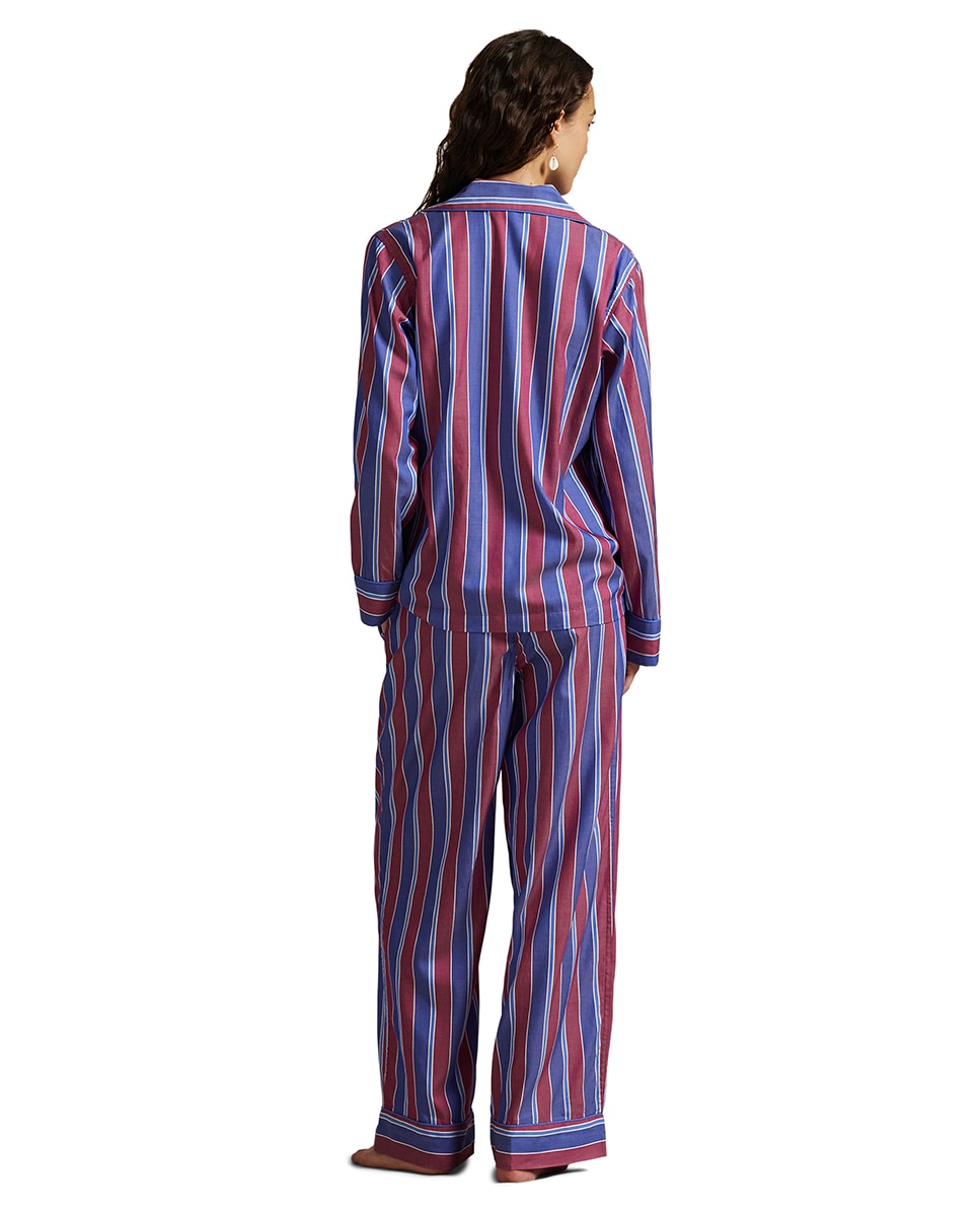Pijama mujer de rayas - Polo Ralph Lauren - Morado Morado-2