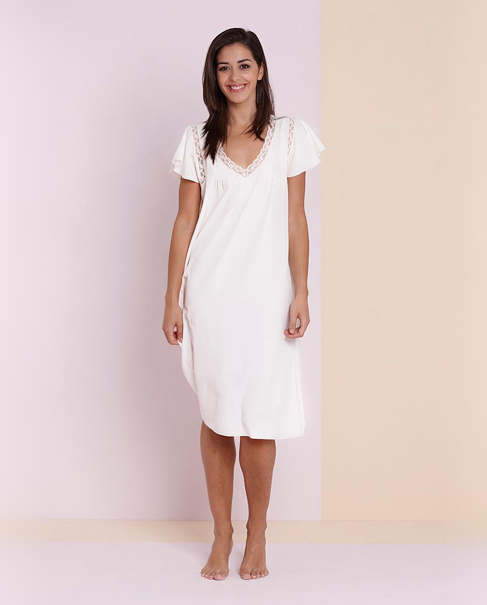 Imagem 0 de Camisa de Dormir Média com Manga Curta