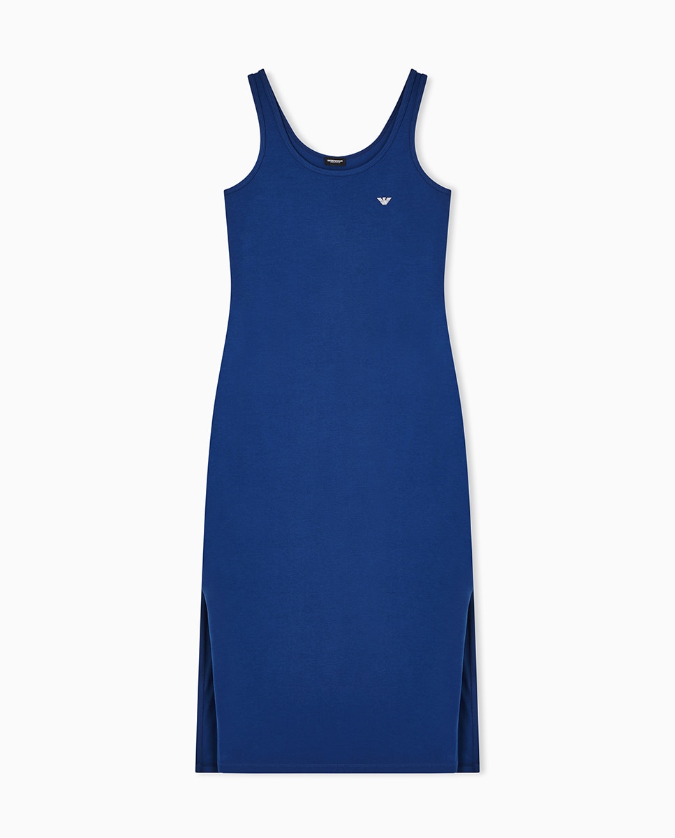 Imagem 0 de Vestido Comprido de Alças em Algodão "Everyday Cotton"
