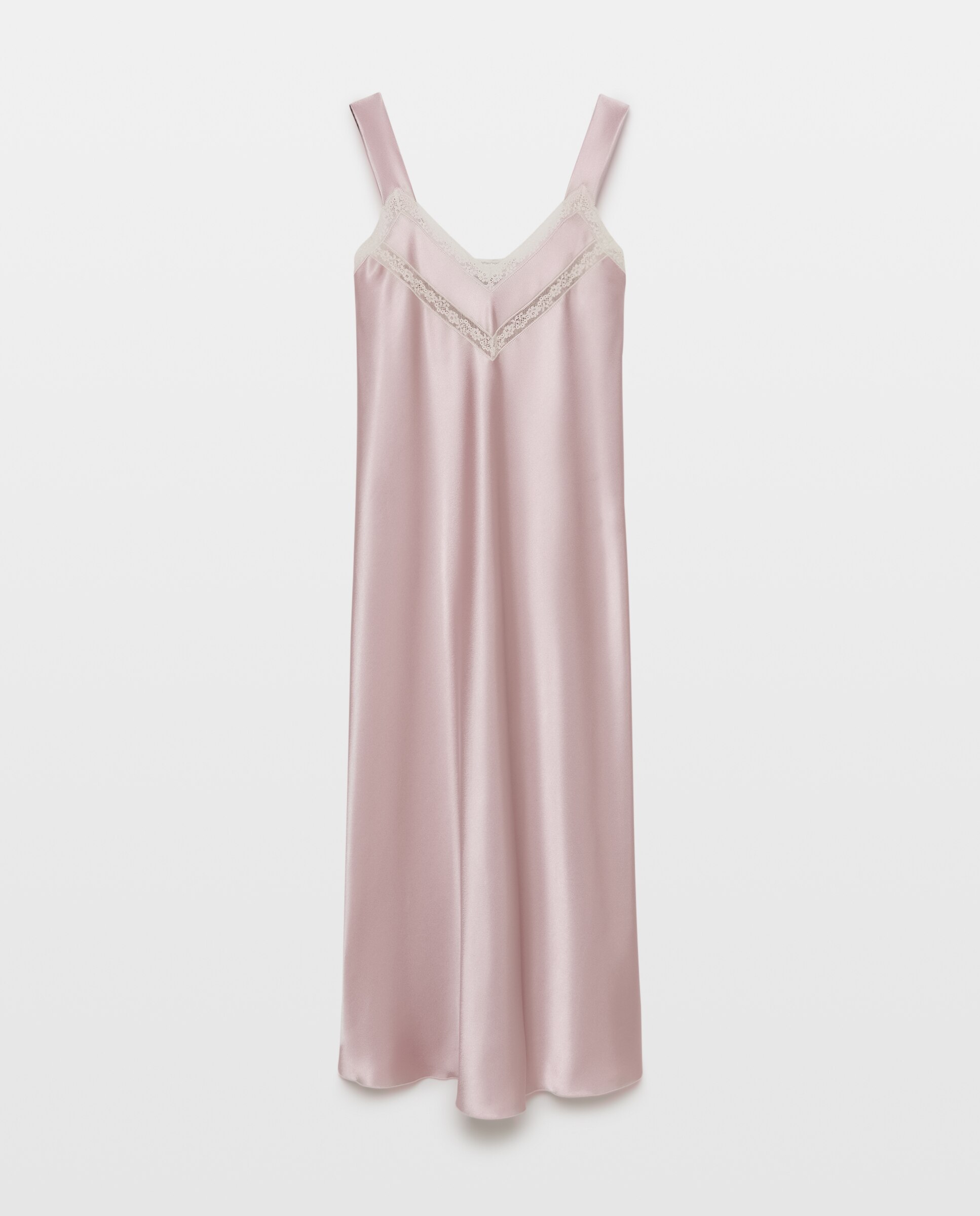 Camisa de dormir de mulher Rosa-3