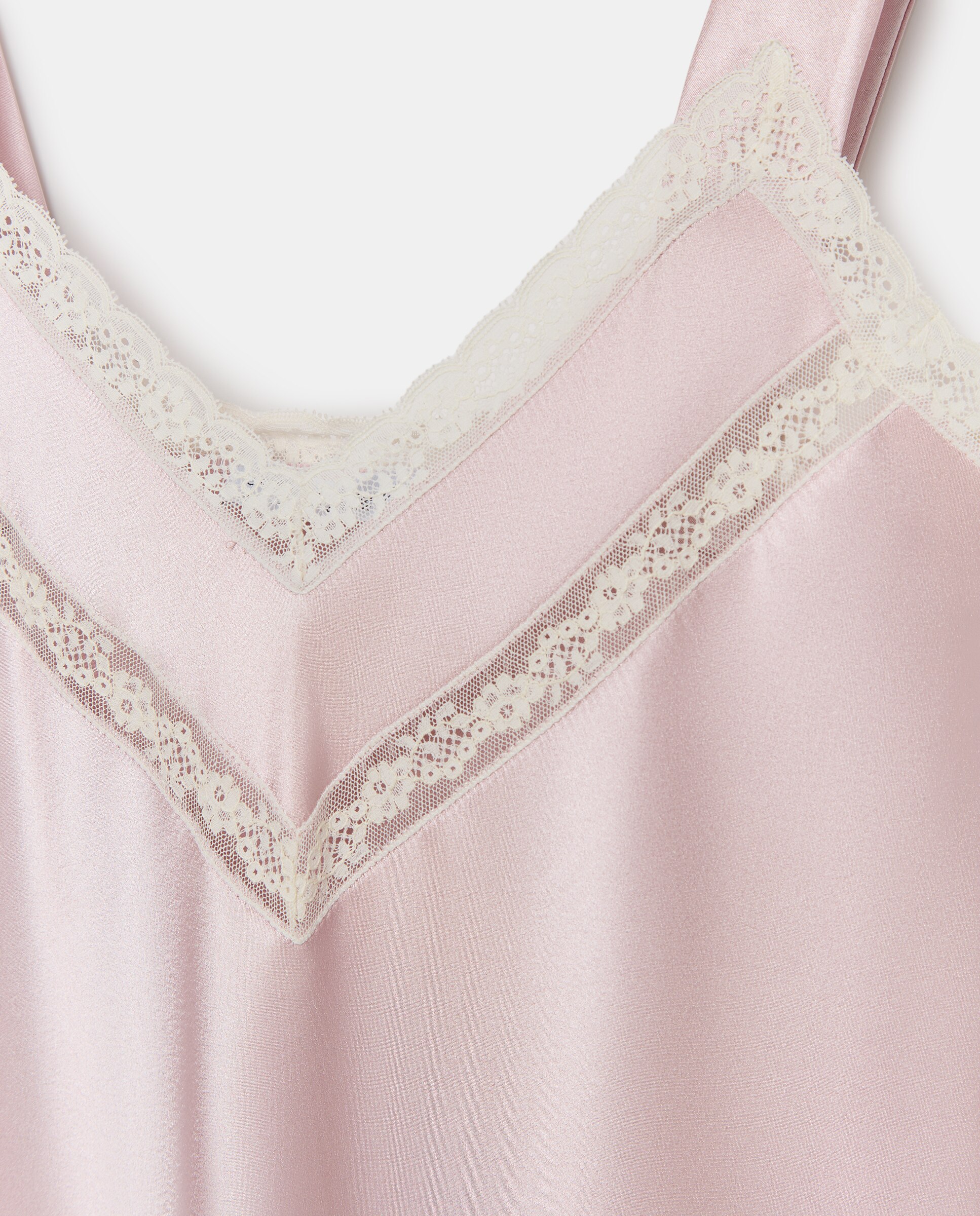 Camisa de dormir de mulher Rosa-4