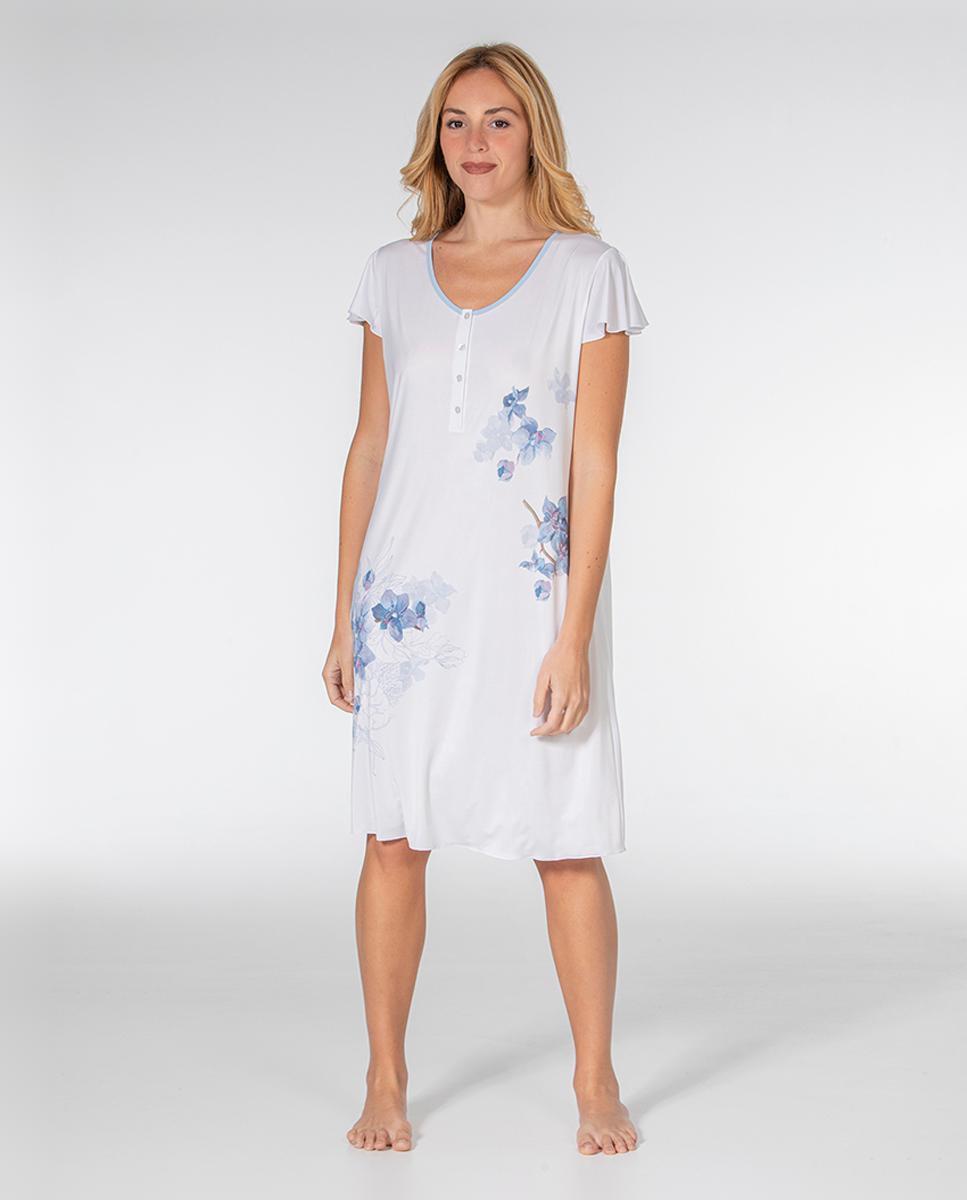 Imagem 0 de Camisa de dormir curta de mulher