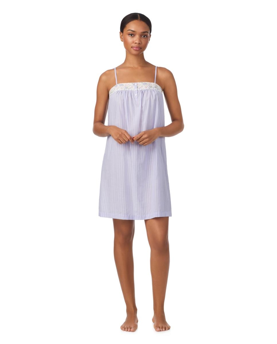 Imagem 0 de Camisa de Dormir de Alças em Algodão e Viscose