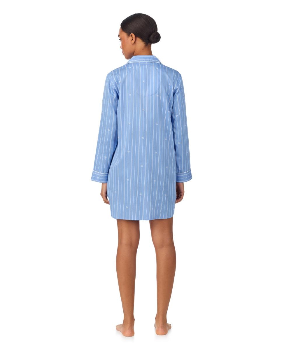 Camisa de Manga Comprida de Algodão e Viscose Branco-2