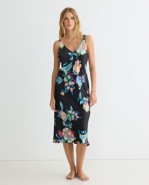 Imagem 0 de Camisa de dormir comprida de alças