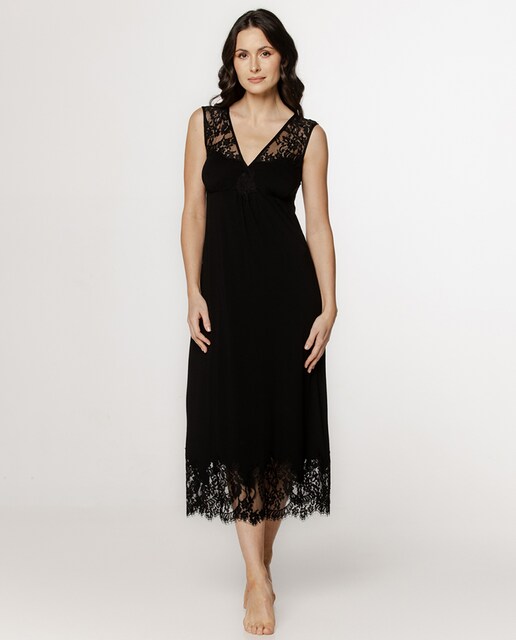 Imagen 0 de Camisón largo liso de mujer