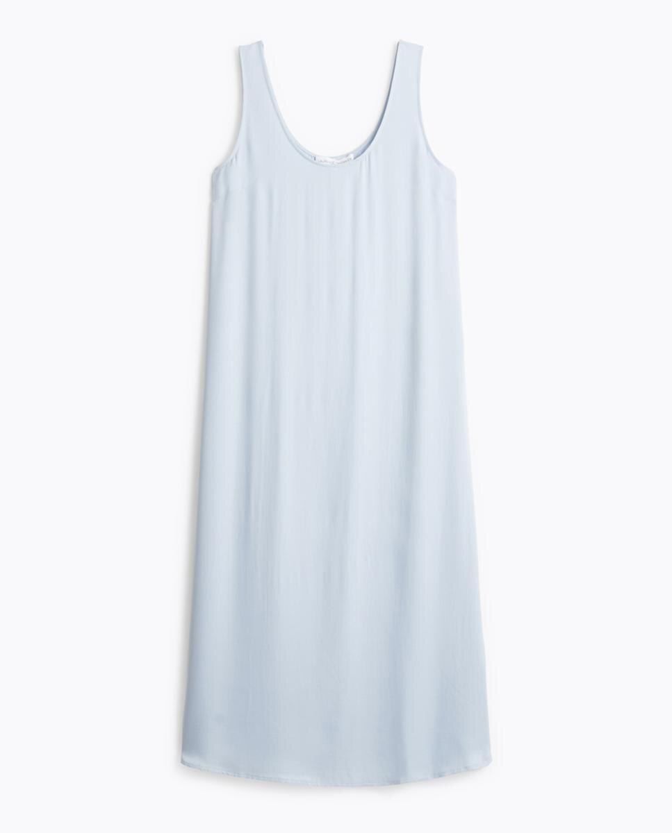Camisa de Dormir Comprida - Azul Azul-6