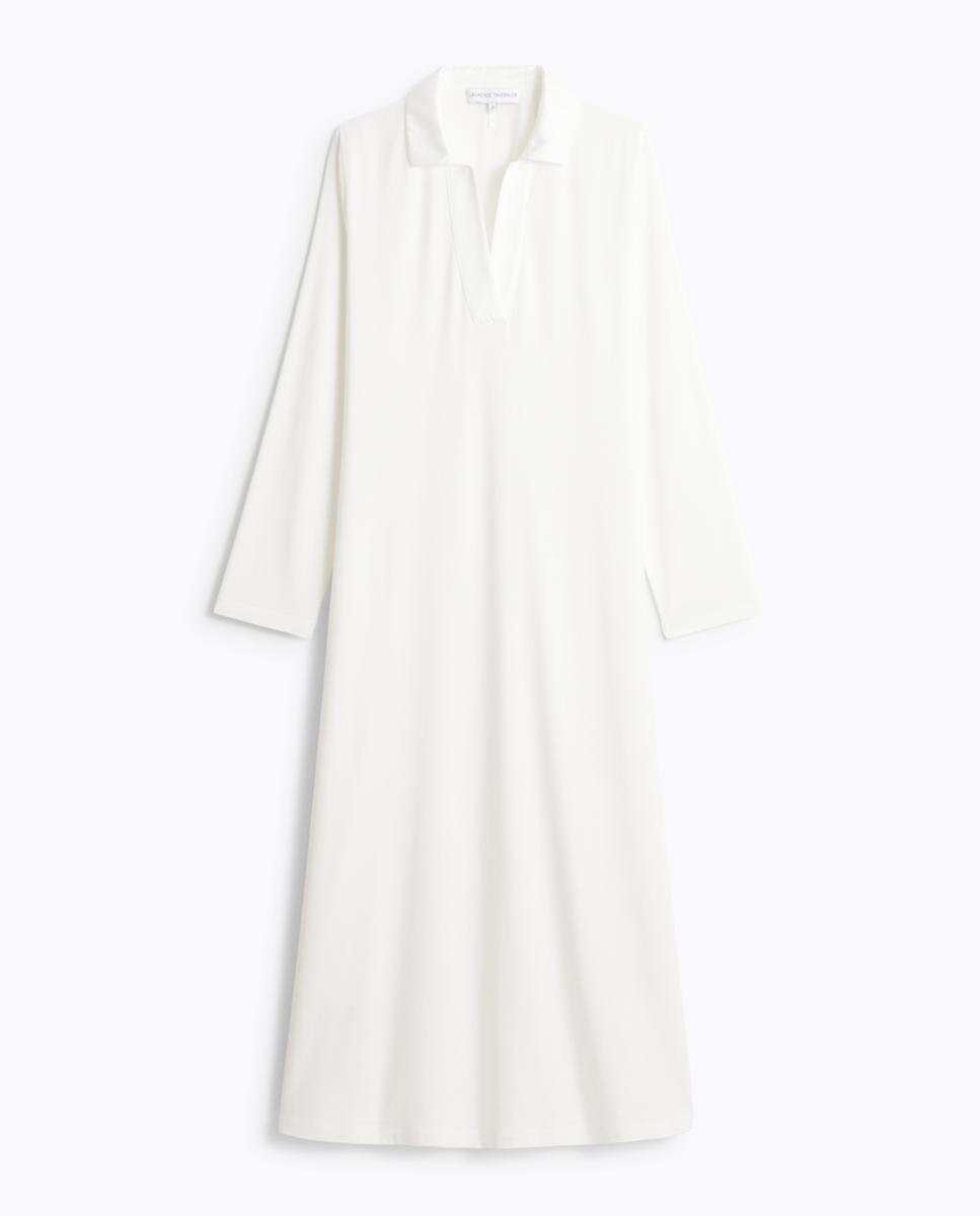 Camisón de mujer largo manga larga - Laurence Tavernier - Crudo Crudo-5