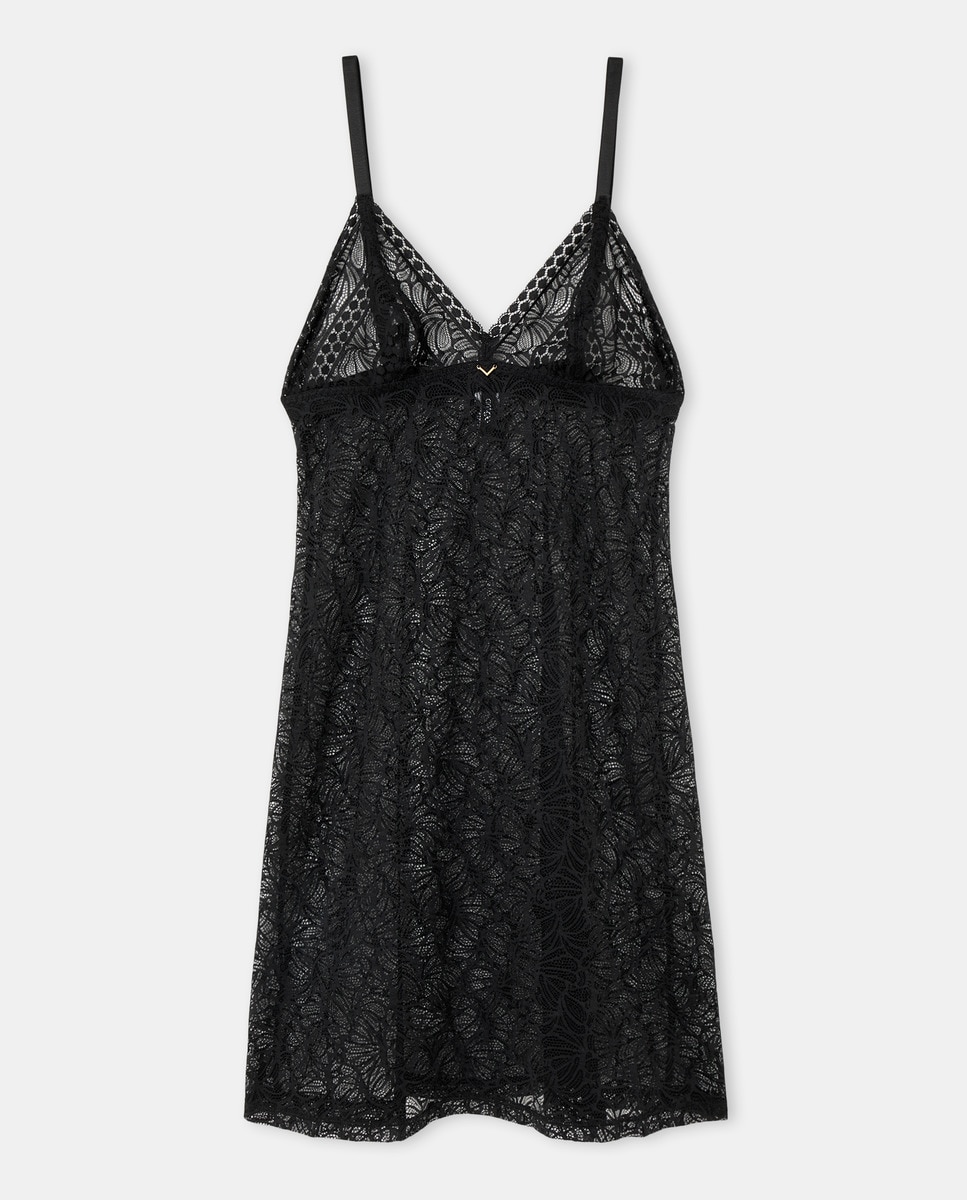 Camisa de Dormir Lisa Preto-1