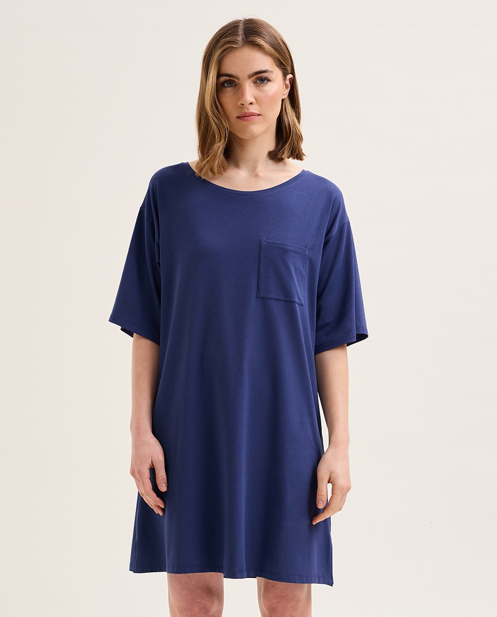 Imagem 0 de Camisa de Dormir com Manga Curta