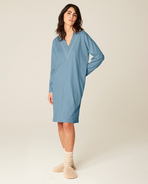 Imagem 0 de Camisa de Dormir com Manga Comprida