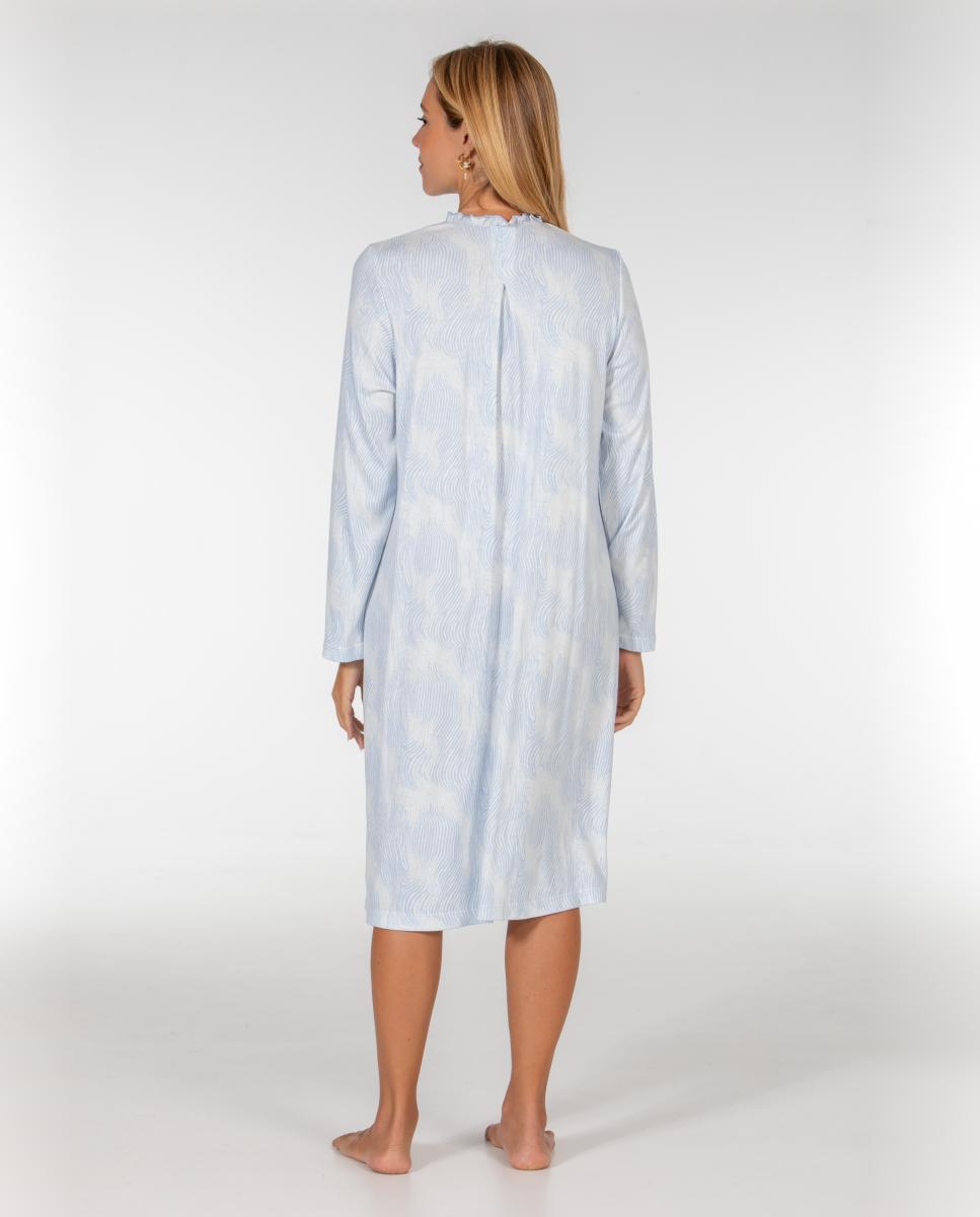 Camisón corto de mujer - Mitjans - Azul Azul-2