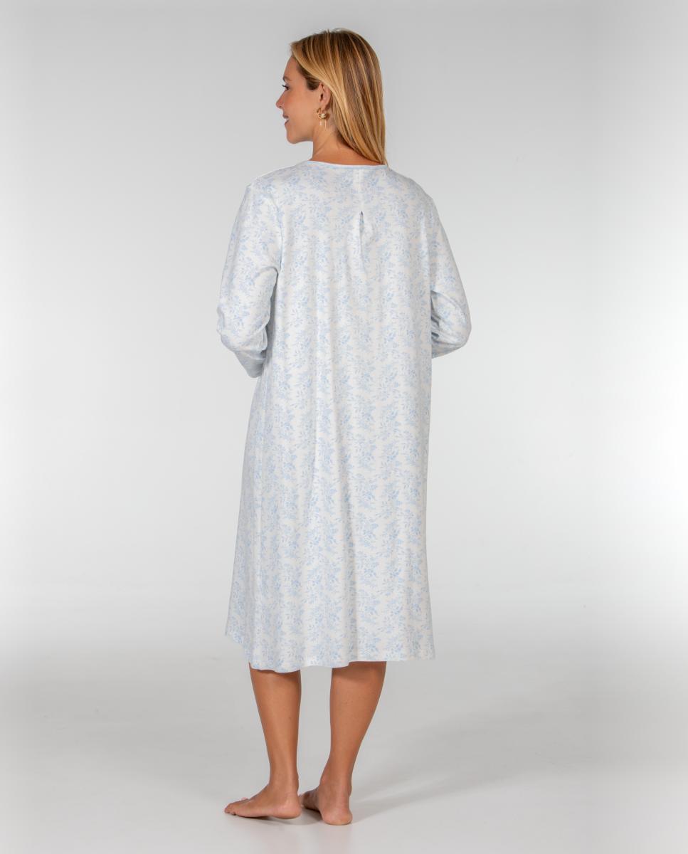 Camisón corto de mujer - Mitjans - Azul Azul-2