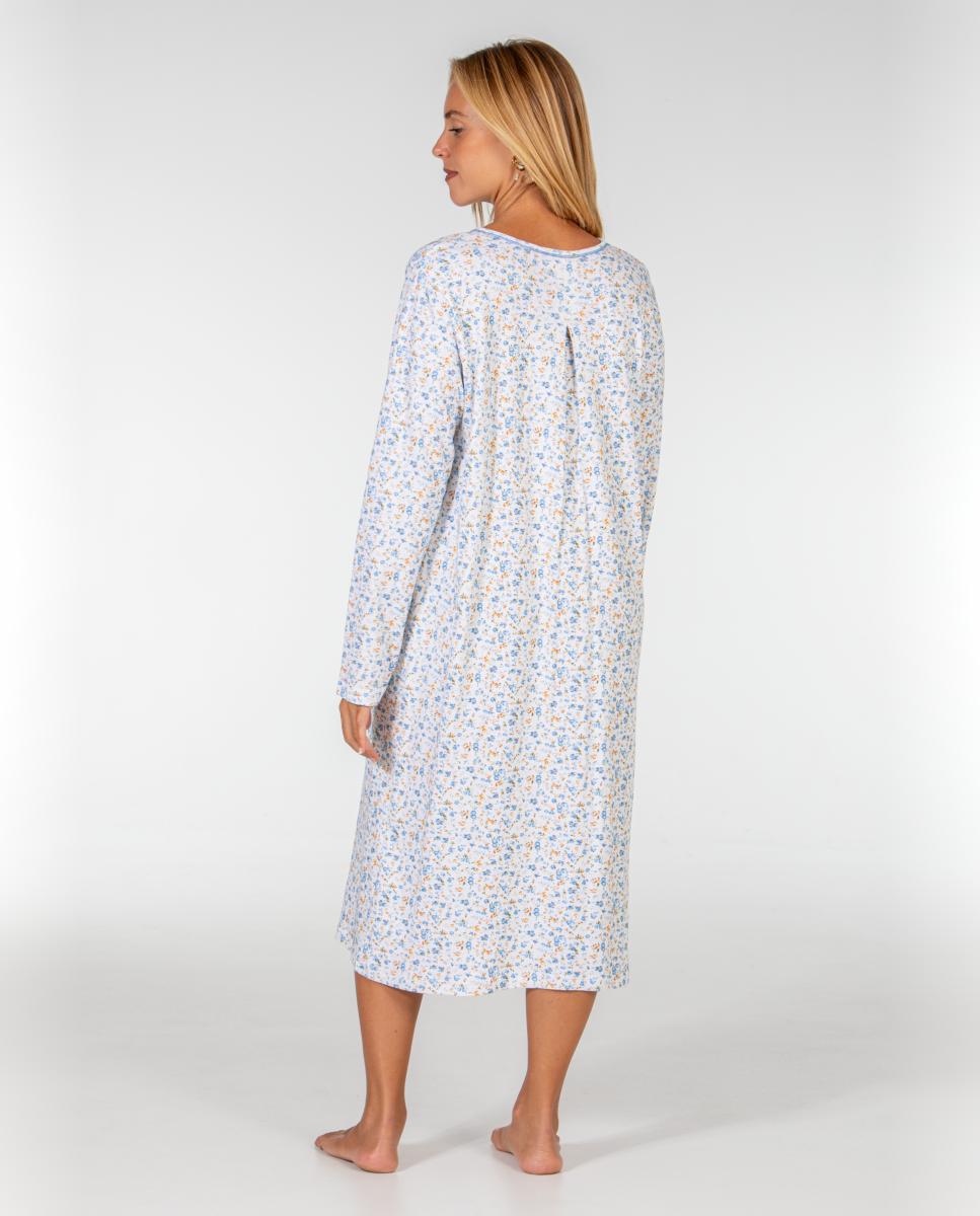 Camisón corto de mujer. - Mitjans - Azul Azul-2