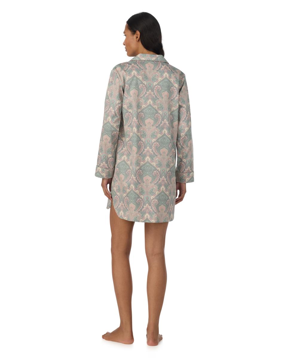Camisola de mujer manga larga - Lauren - Rosa Rosa-2