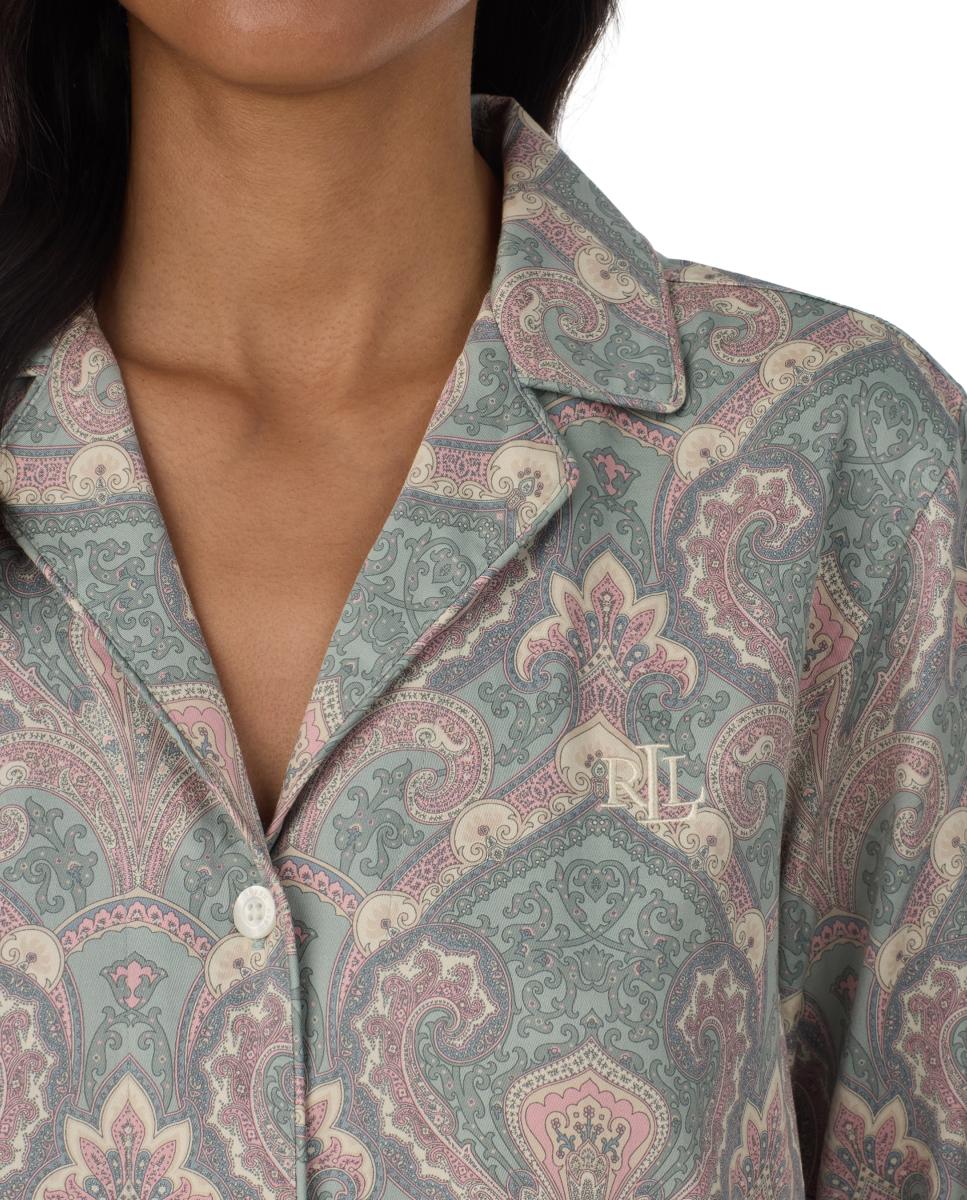Camisola de mujer manga larga - Lauren - Rosa Rosa-3