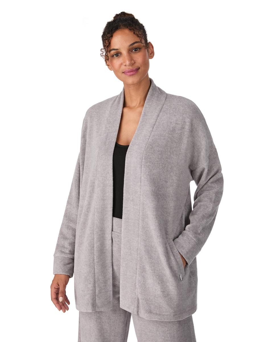 Conjunto de Robe e Calças Cinzento-escuro-4