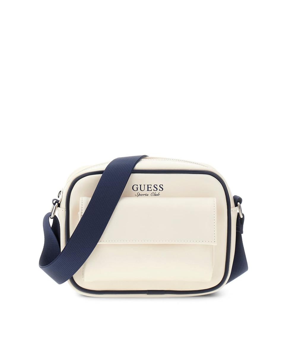 Imagen 0 de Bolsa de deporte con banda para colgar de mujer Blanco
